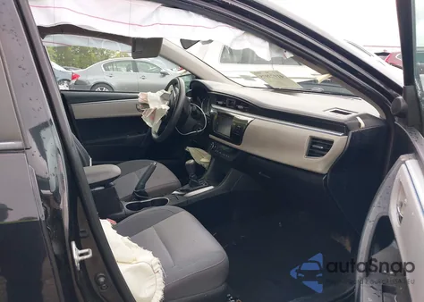 2014 Toyota Corolla Le from USA, damaged, VIN 2T1BURHE2EC157365